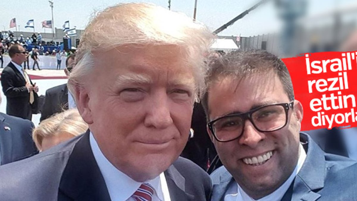 Trump'la selfie çeken İsrailli milletvekiline tepki