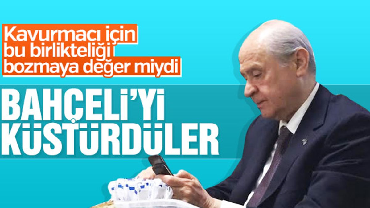 Bahçeli Cumhurbaşkanı'nın açıklamalarına karşılık verdi