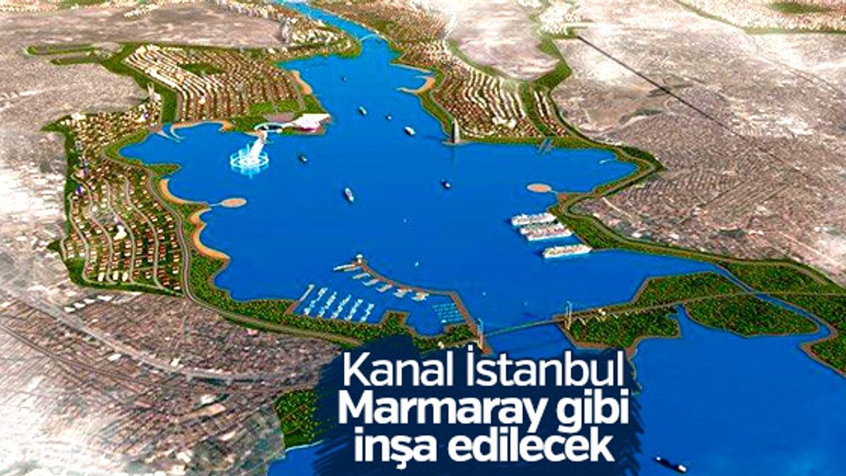 Kanal İstanbul'a 'Marmaray' modeli