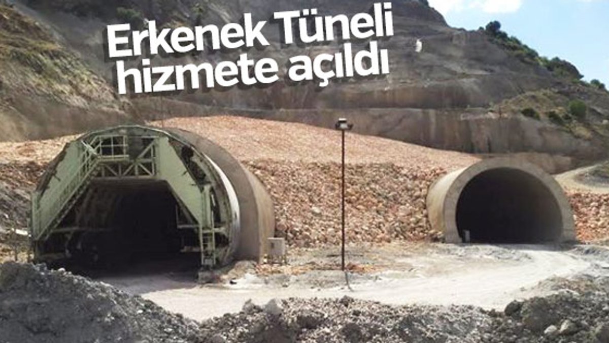 Erkenek Tüneli hizmete açıldı