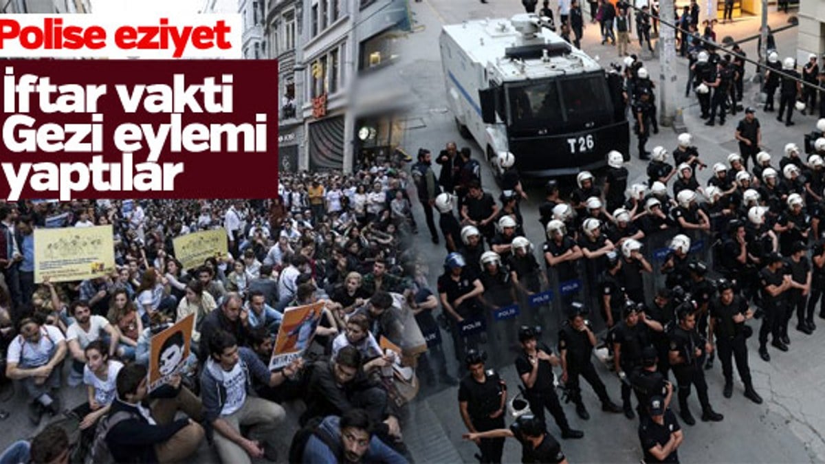 Gezi'nin yıldönümünde İstiklal'de yürüyüş