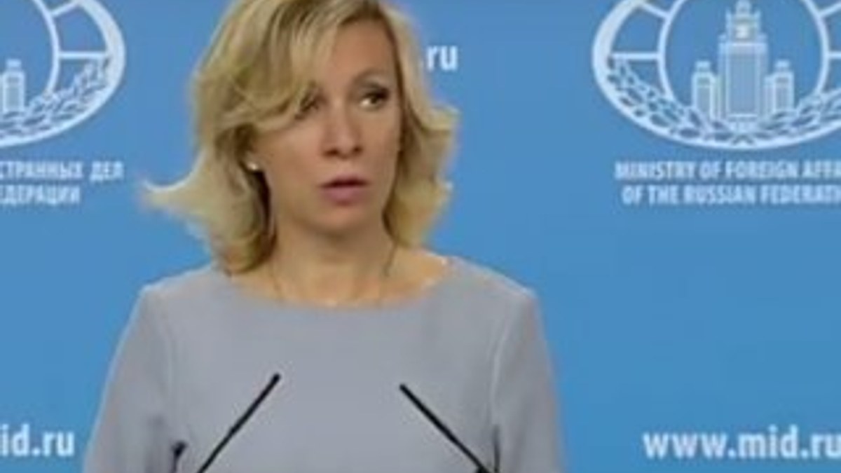 Zaharova: Suriye'deki iş birliği teklifimiz hala geçerli