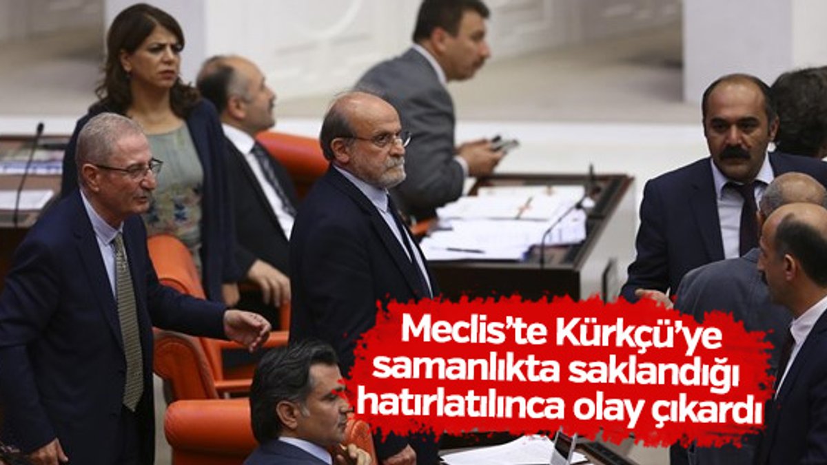 Ertuğrul Kürkçü Meclis'te olay çıkardı