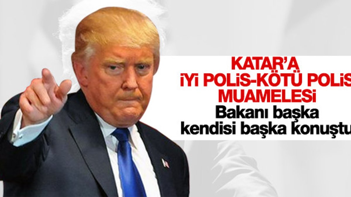 Trump: Katar çok üst düzeyde teröre destek veriyor