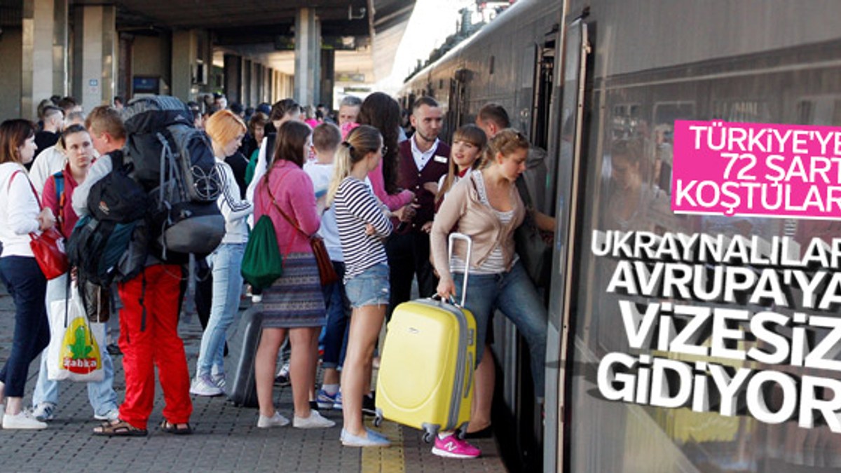 Ukrayna vatandaşlarının AB'ye vizesiz seyahati