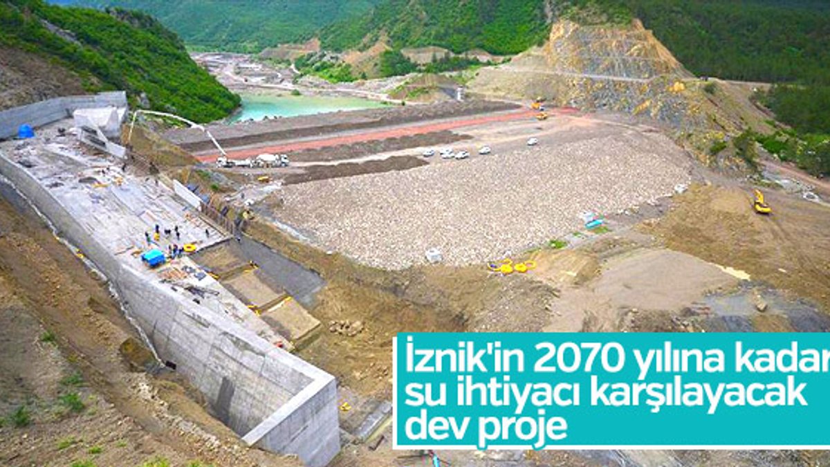 İznik'e dev baraj projesi