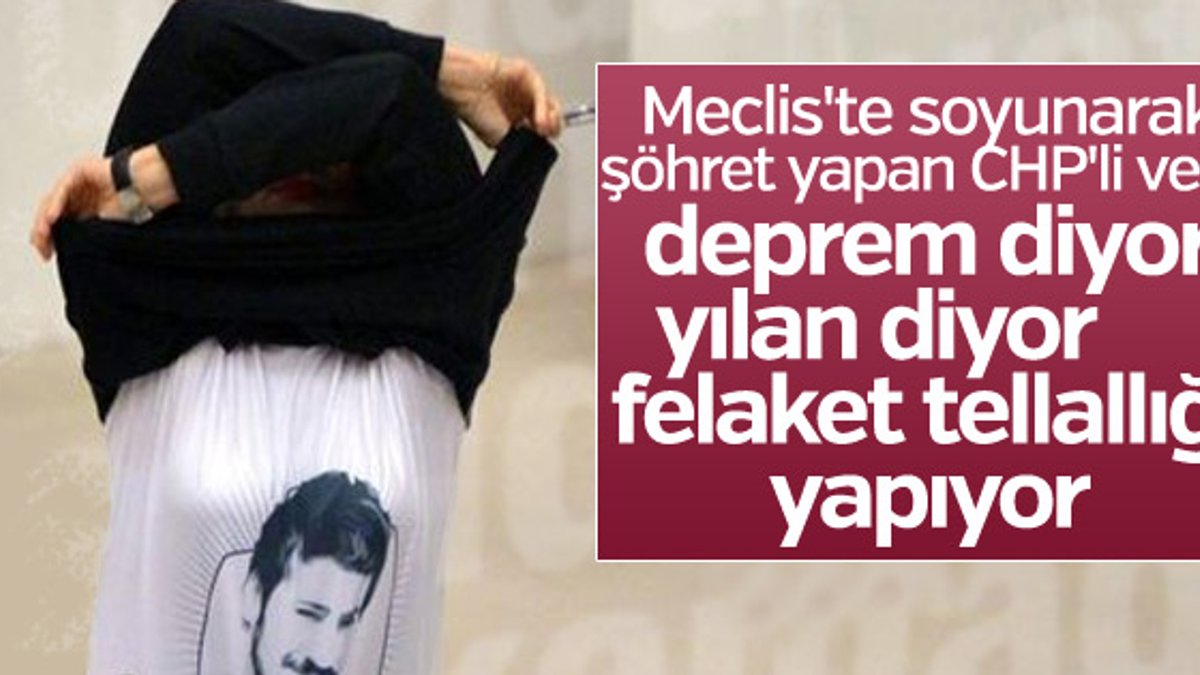 CHP'li eski milletvekili Melda Onur'un deprem tweeti