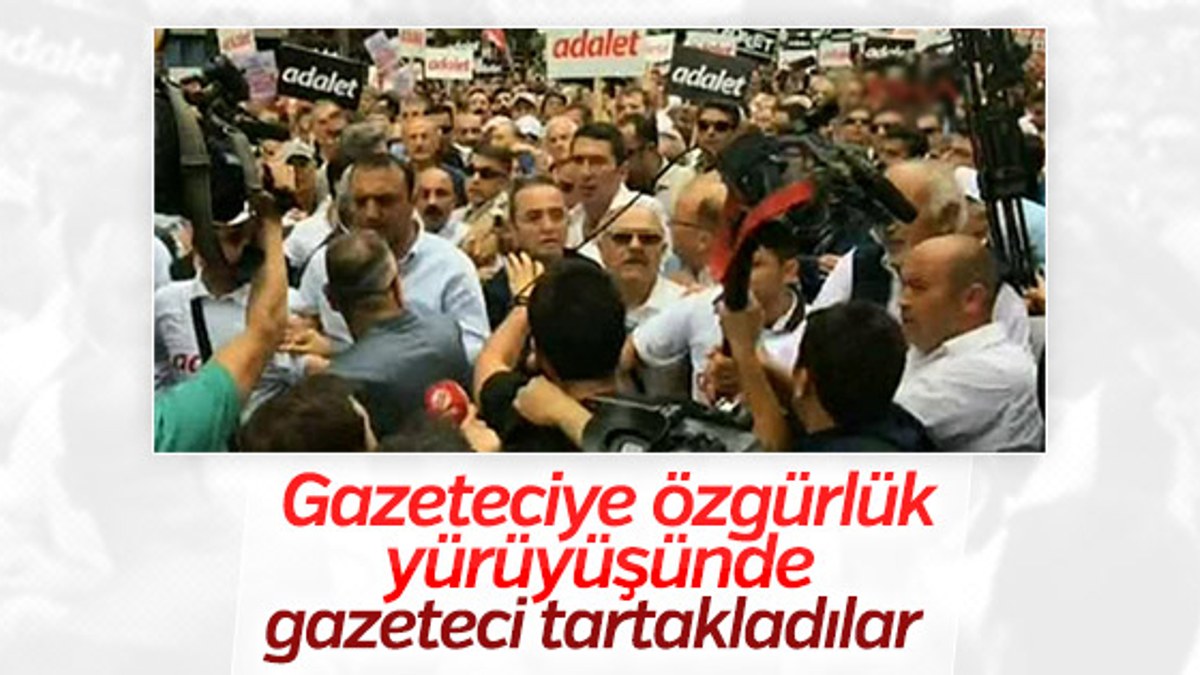 Kılıçdaroğlu'nun korumaları kameramanlara saldırdı