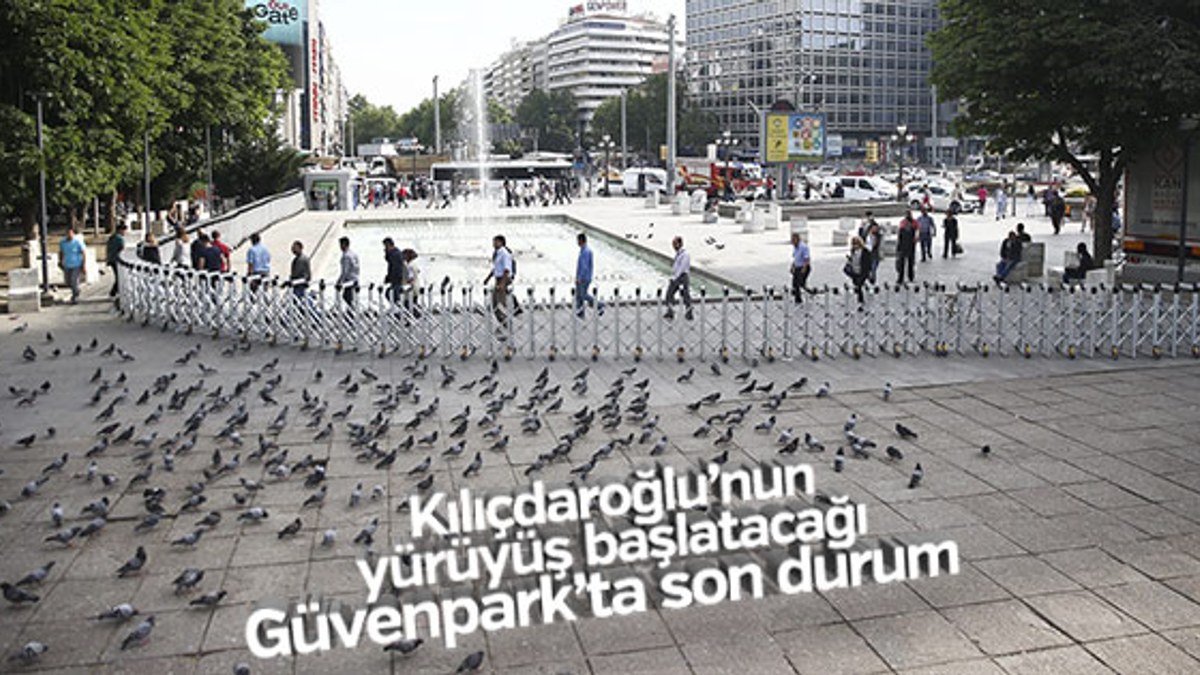 Kılıçdaroğlu'nun çağırdığı Güvenpark'ta güvenlik önlemleri