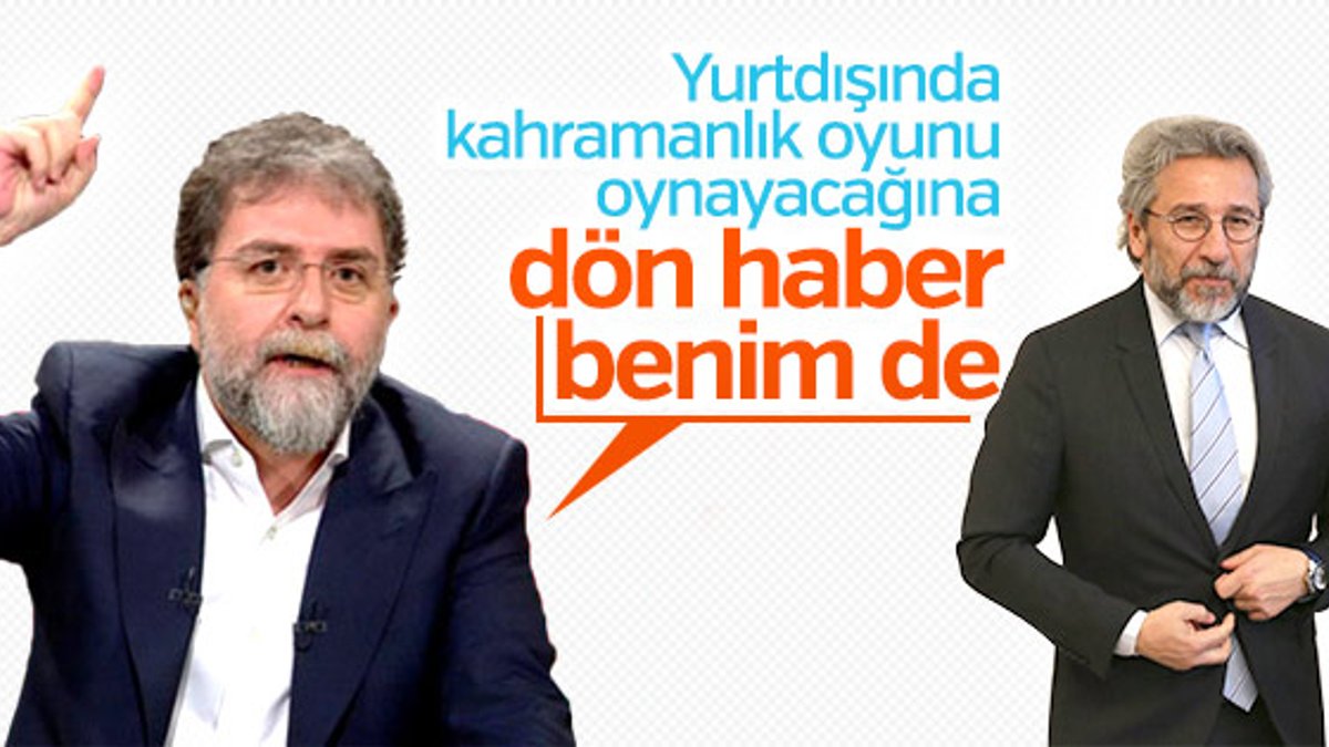 Ahmet Hakan'dan Can Dündar'a yurda dön çağrısı