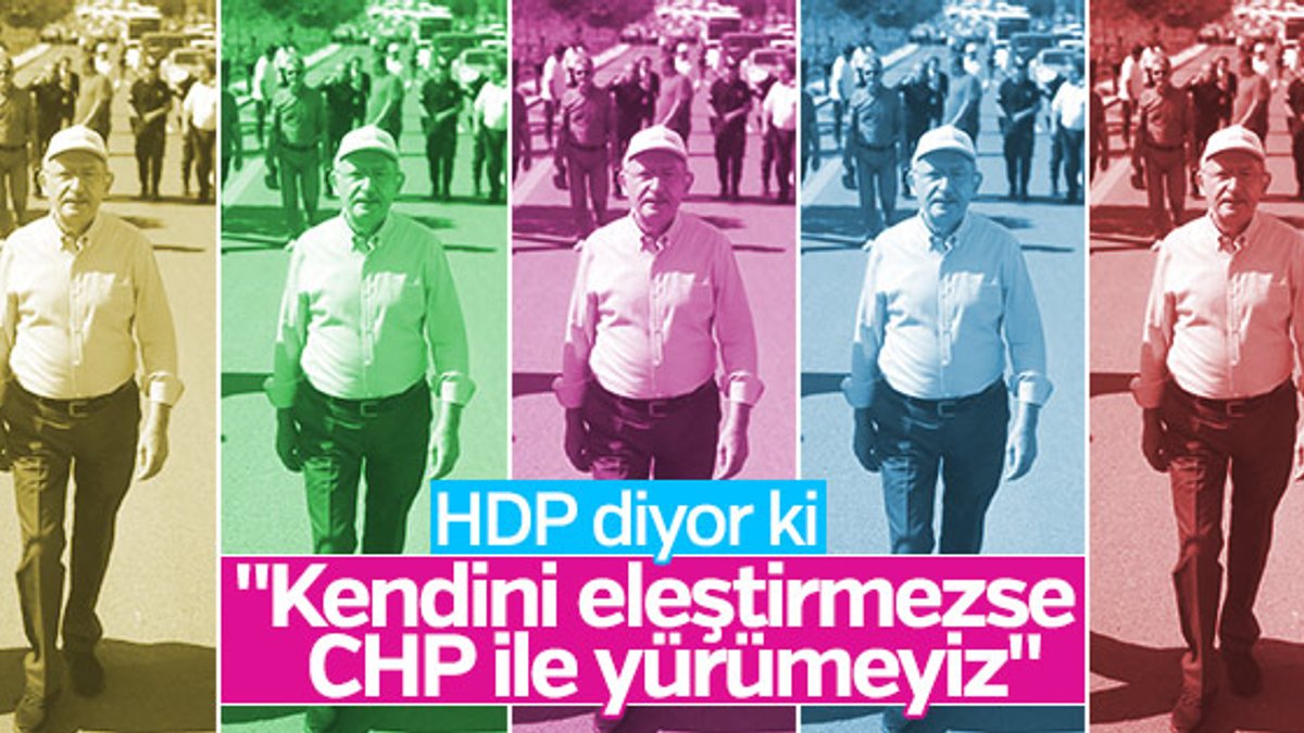 HDP'nin yürümek için CHP'den beklentisi var