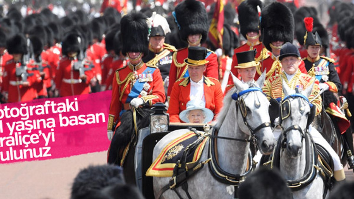 İngiltere'de Kraliçe Elizabeth'in yeni yaşı kutlandı