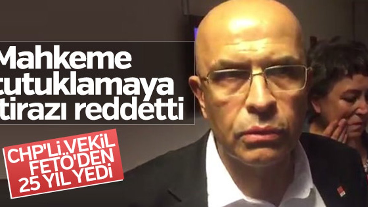 Enis Berberoğlu'nun itirazı reddedildi