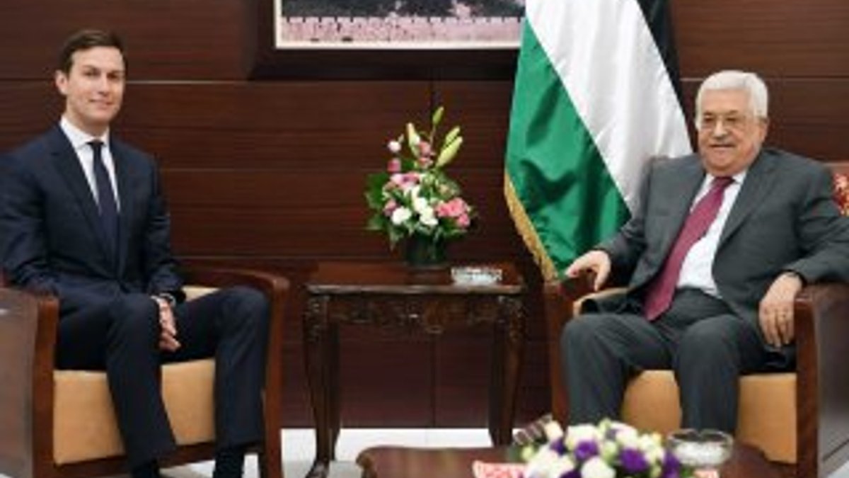 Mahmud Abbas, Trump'ın damadını kabul etti