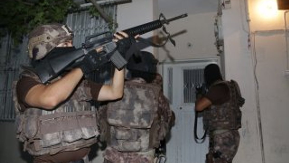 Adana'da 500 polisle terör operasyonu