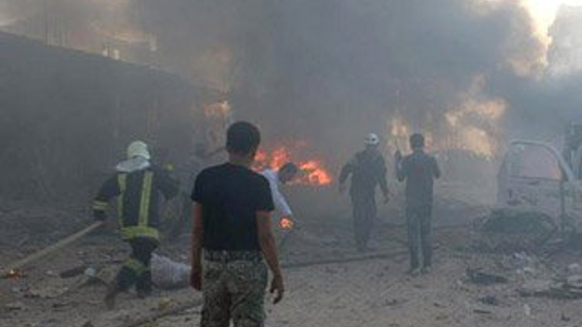 Suriye'nin İdlib kentinde patlama