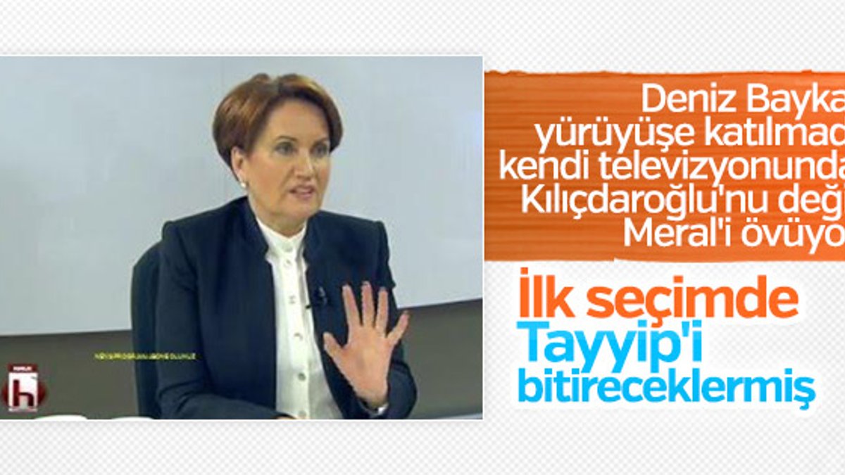 Meral Akşener'e parti desteği Halk TV'den geldi