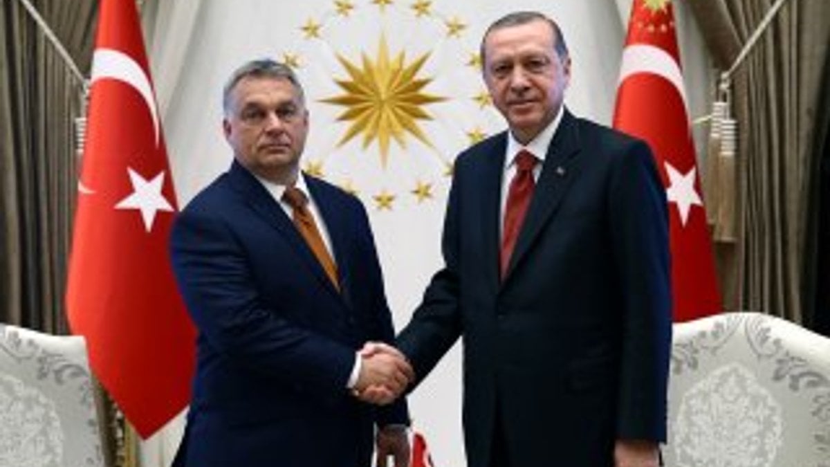 Cumhurbaşkanı Erdoğan, Macar Başbakan ile yemek yedi