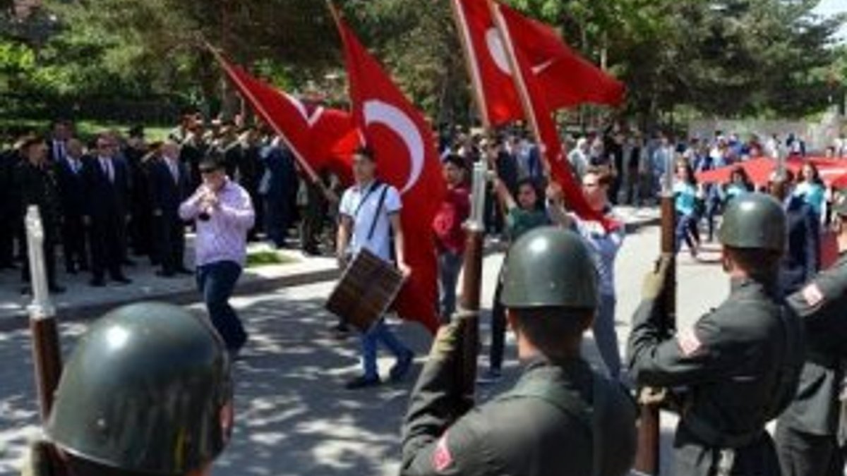 Atatürk'ün Erzurum'a gelişinin 98'nci yıldönümü kutlandı