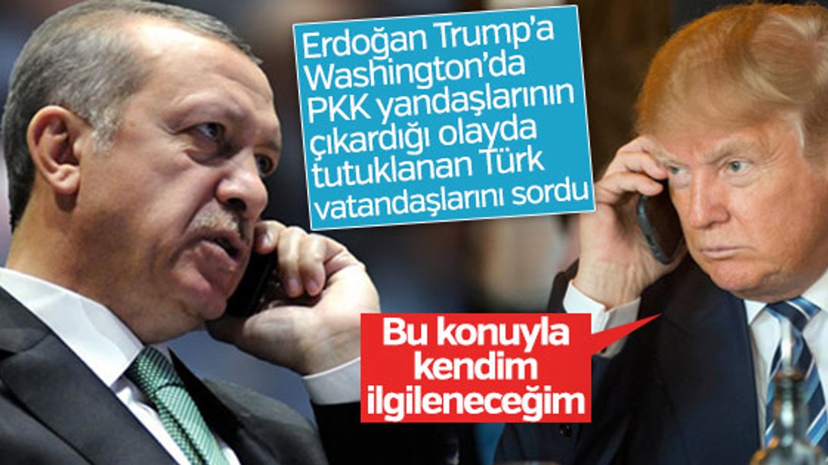 Erdoğan Trump görüşmesinin detayları