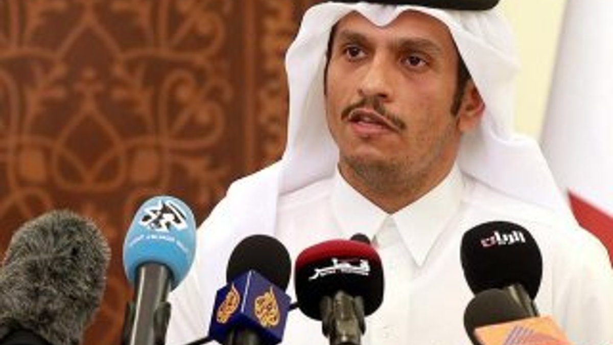 Katar Dışişleri Bakanı Kuveyt'te