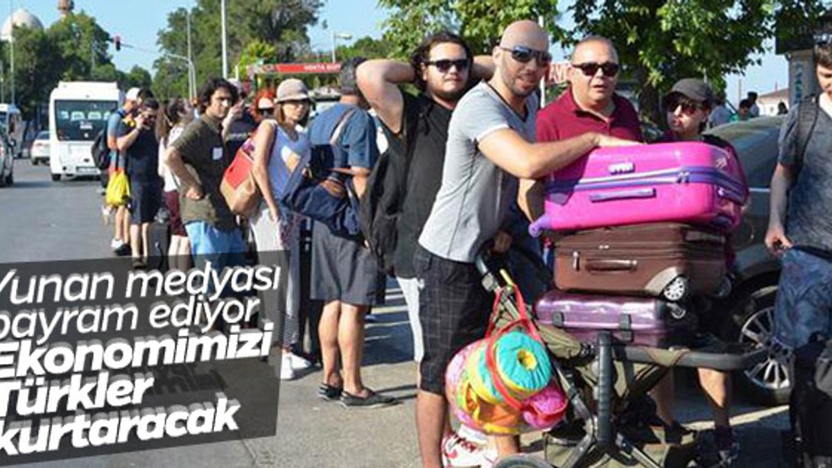 Yunanistan'ın Türk turist sevinci