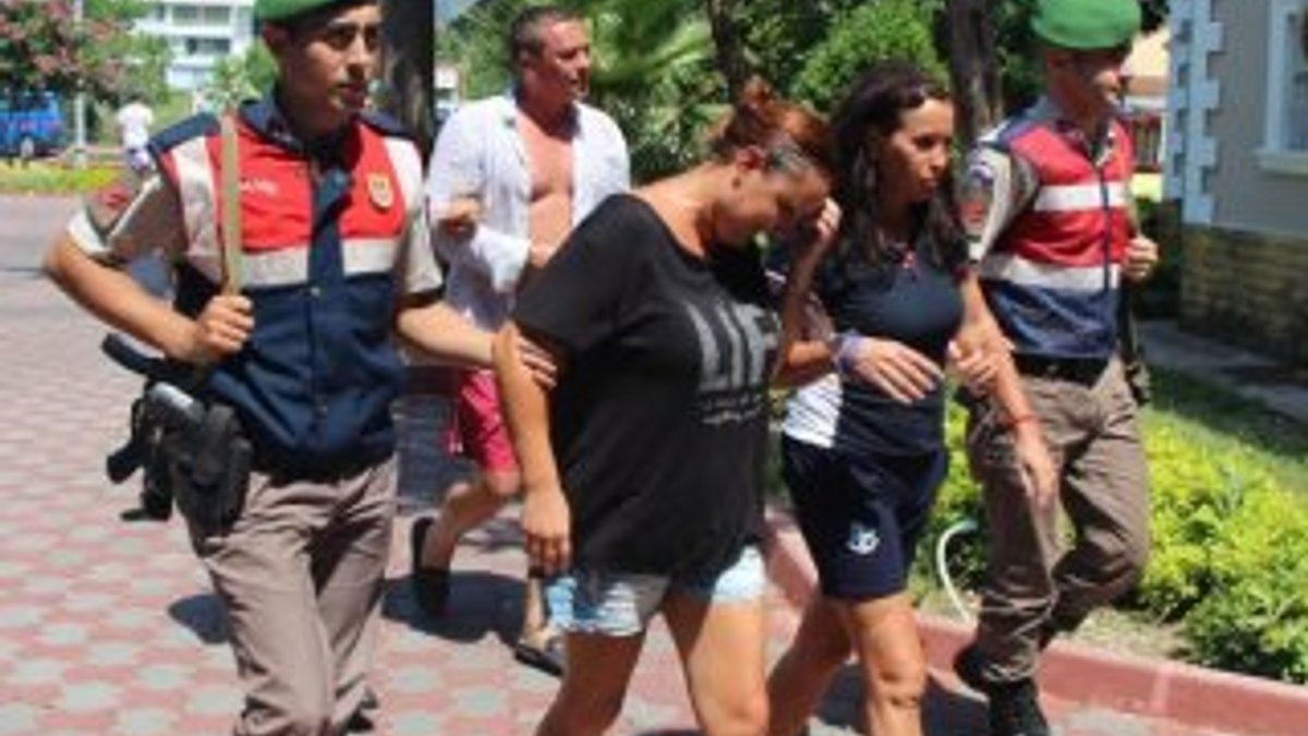 Antalya'da 3 Rus kaçak girdikleri otelde yakalandı