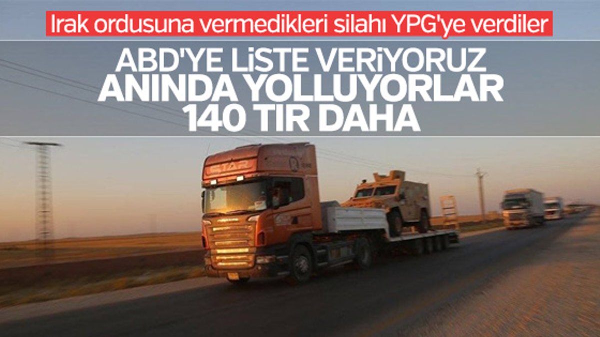 ABD'den YPG'ye ağır silah ve zırhlı hummer