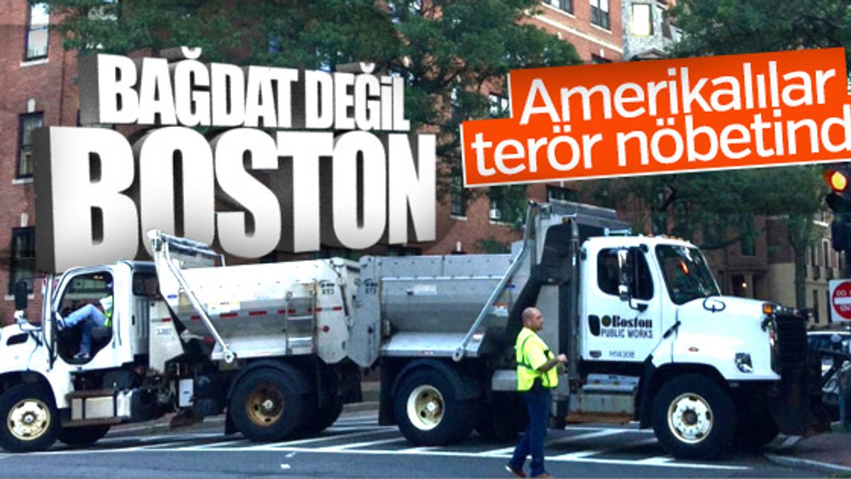 Boston'da terör saldırısına karşı kamyon önlemi