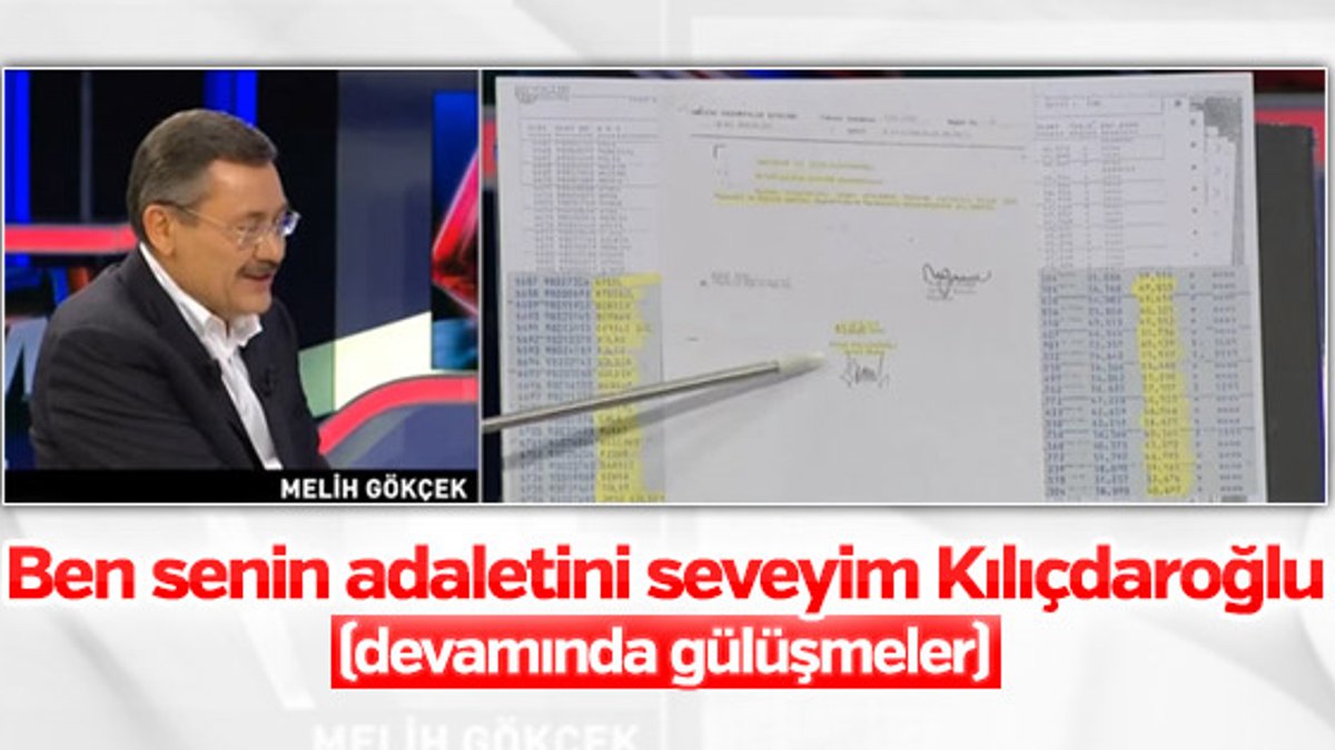 Melih Gökçek'ten Kılıçdaroğlu'na 'adalet' eleştirisi
