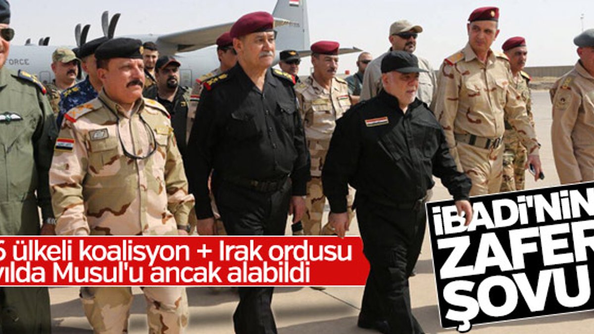 Irak Başbakanı İbadi Musul'da