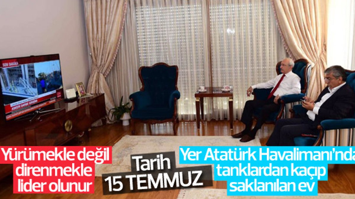 Kılıçdaroğlu'nun 15 Temmuz fotoğrafı