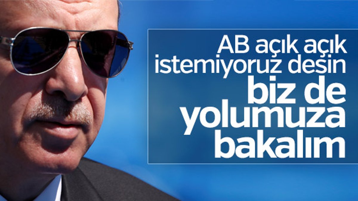 Erdoğan BBC'de AB'ye rest çekti