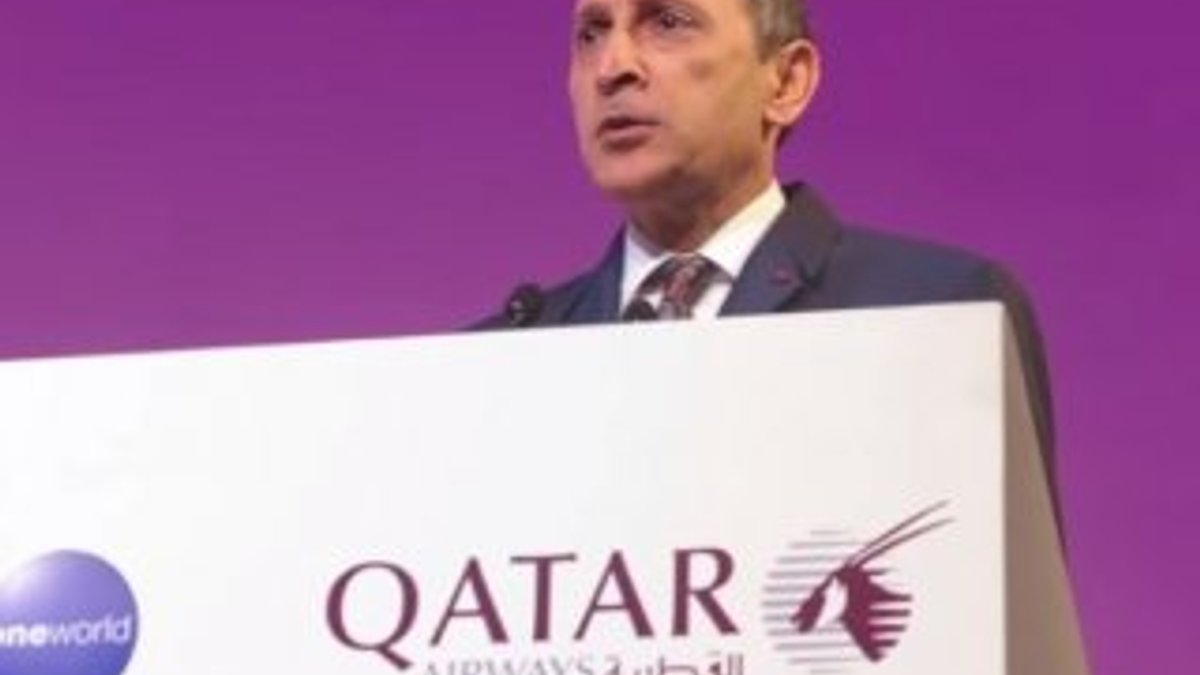 Katar Havayolları CEO'su ABD'li rakiplerini hedef aldı