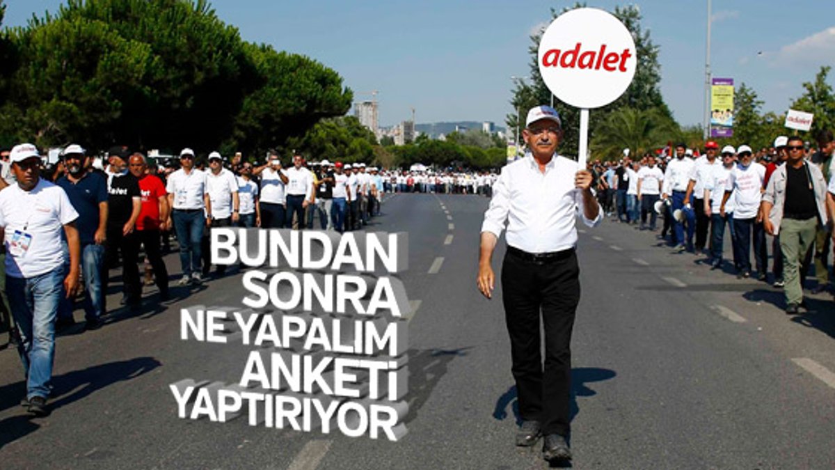 Kılıçdaroğlu sokakta yürüdü ama çareyi ankette arıyor