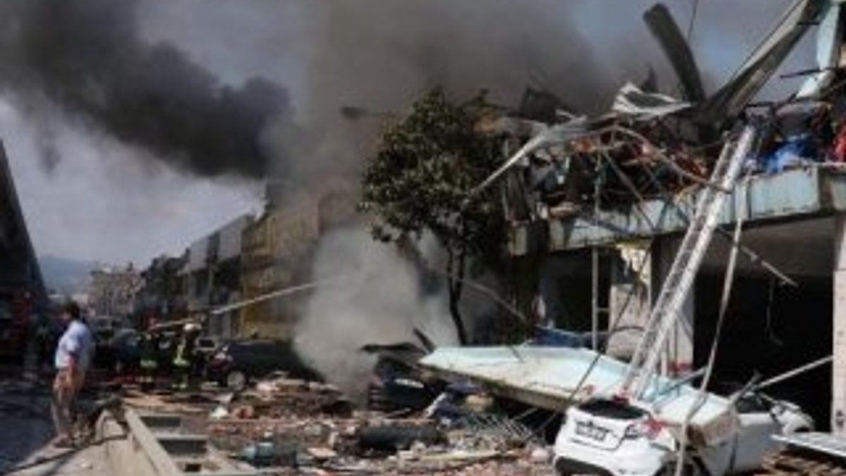Samsun'da sanayi sitesinde patlama: 11 yaralı