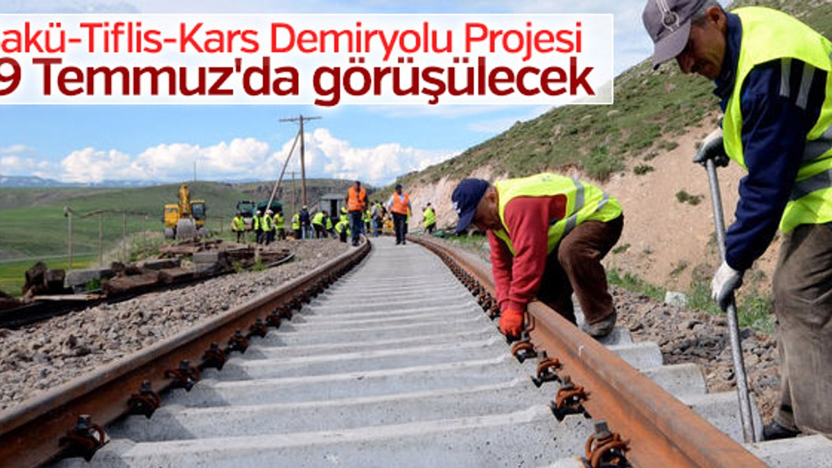 Bakü-Tiflis-Kars projesinin gümrük uygulaması görüşülecek