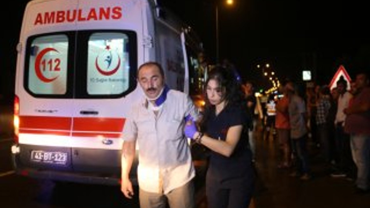 Kocaeli'de trafik kazası: 8 yaralı