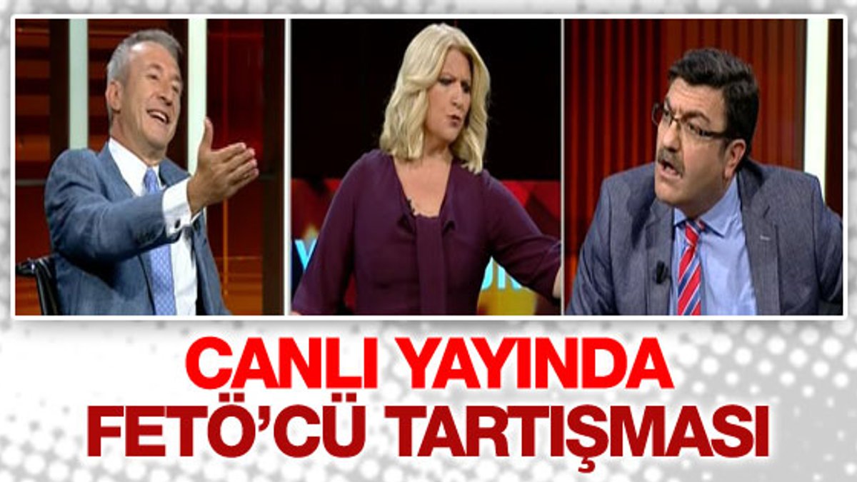 CNN Türk canlı yayınında FETÖ'cü gerginliği