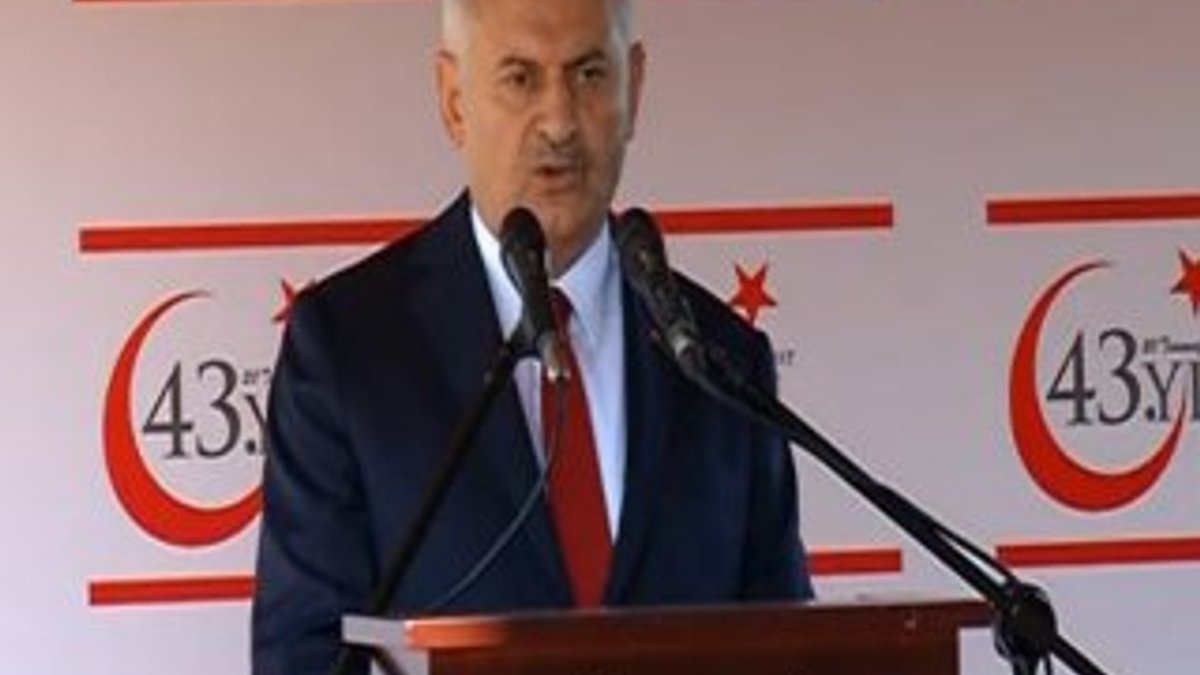 Başbakan Kıbrıs'ta konuştu