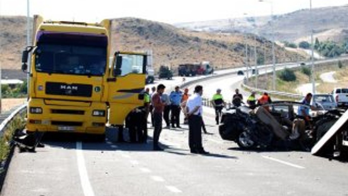 Kayseri'de trafik kazası: 4 ölü