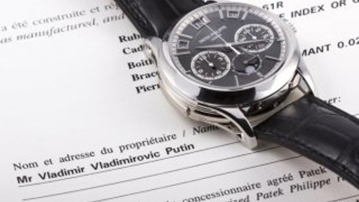 'Sahte' Putin saati 1 milyon dolara satıldı