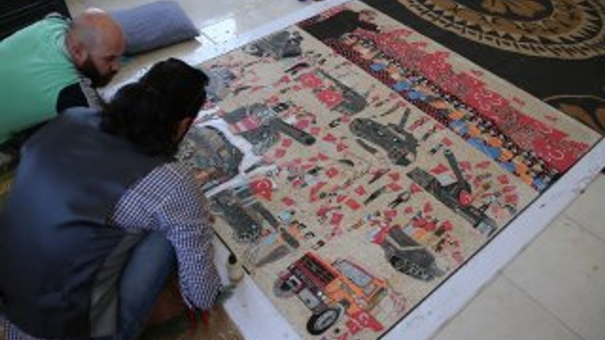 Suriyeli sanat tarihçisinin 15 Temmuz eseri