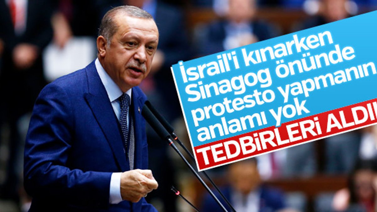 Cumhurbaşkanı Erdoğan: Sinagoglara saldırmanın anlamı yok