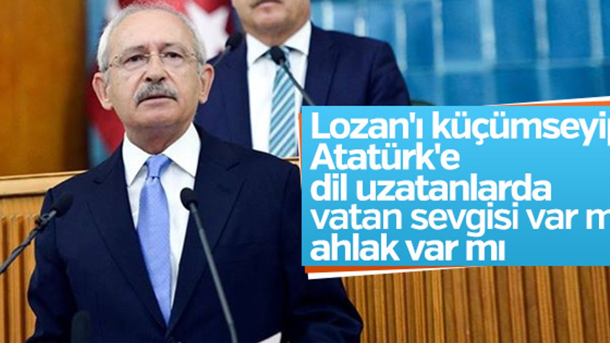 CHP grup toplantısında Kılıçdaroğlu'nun konuşması