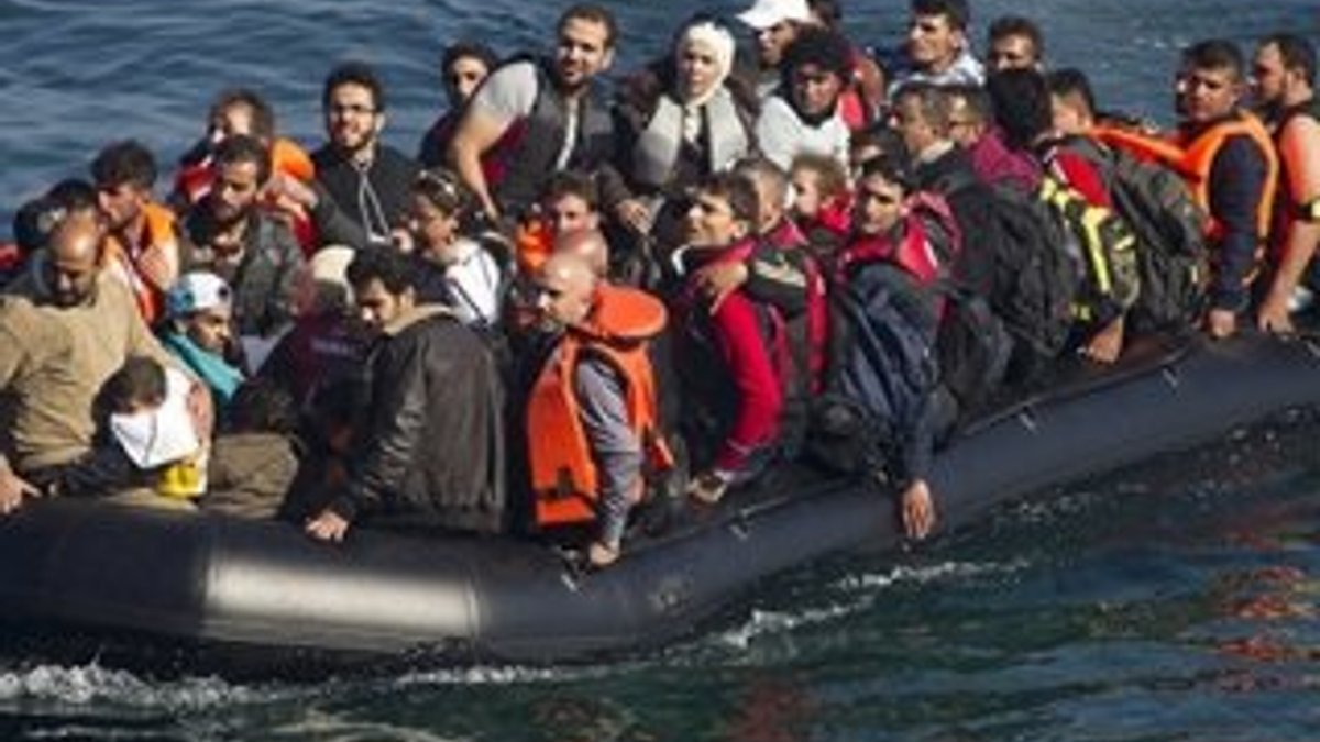 Yunan adalarına geçmeye çalışan Suriyeliler yakalandı