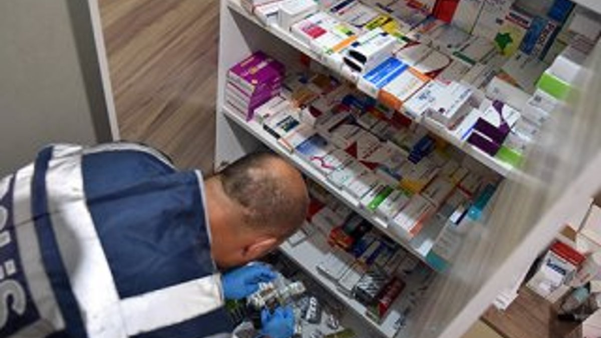 Mersin'de ilaç satan bakkallara baskın yapıldı