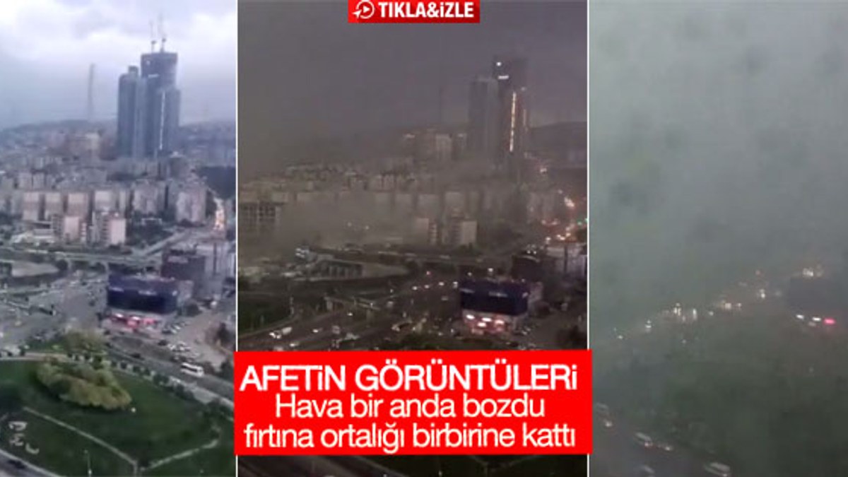 İstanbul'da havanın anlık değişimi