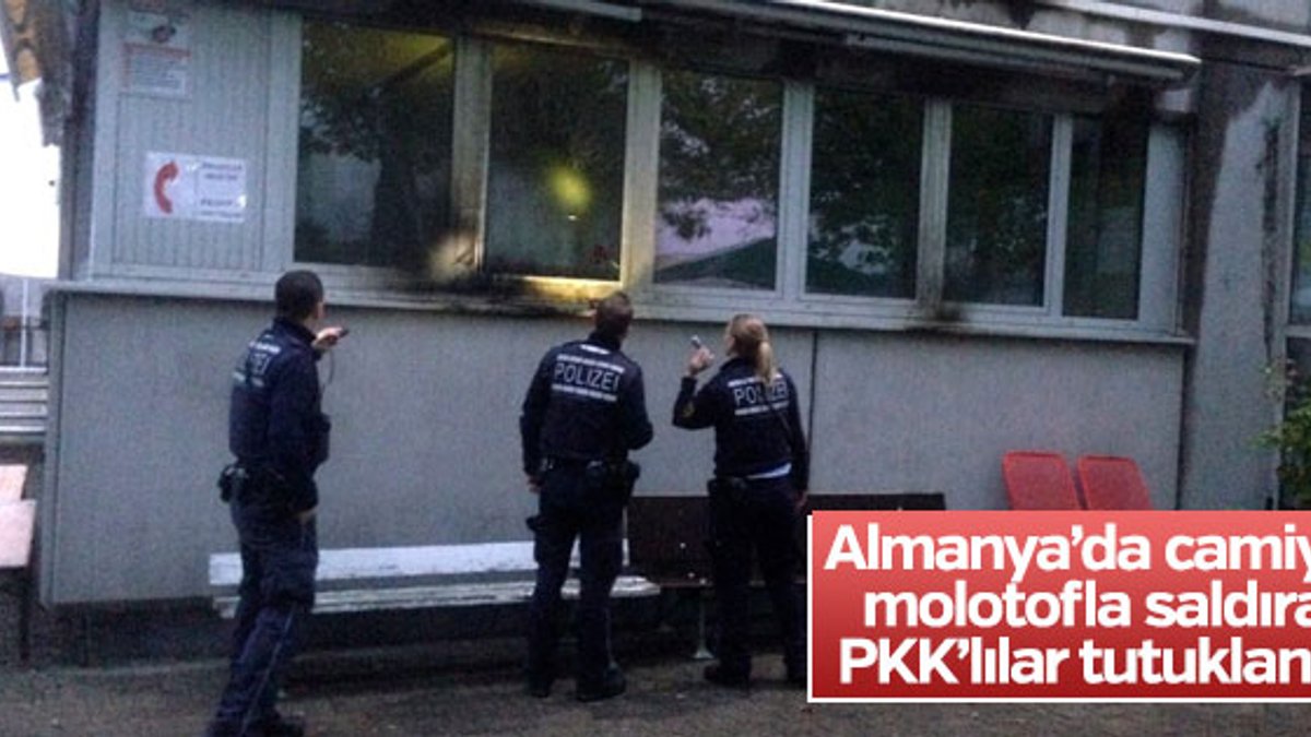 Almanya'da camiye saldıran 2 PKK'lı tutuklandı
