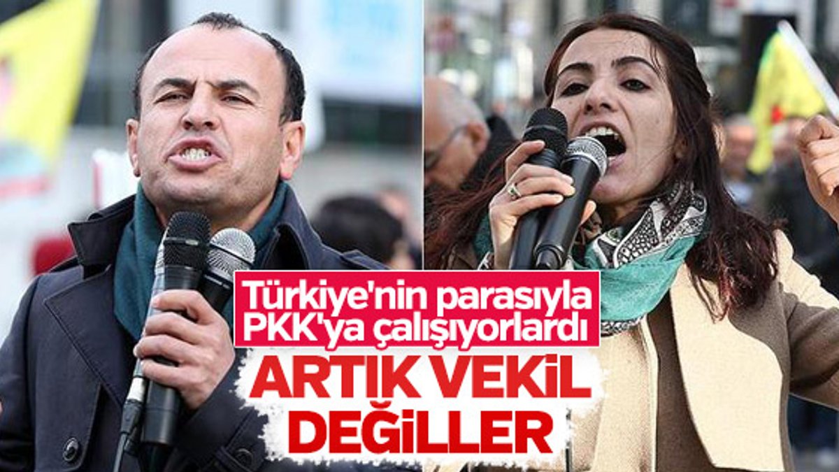 HDP'li Sarıyıldız ve Hezer'in vekillikleri düşürüldü